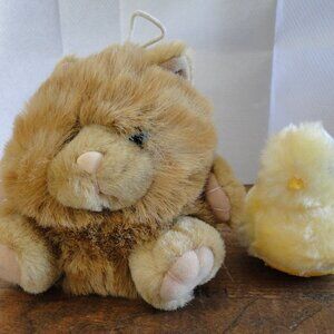 Puffkins CINNAMON THE TAN CAT 4" Plush STUFFED ANIMAL Toy